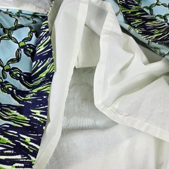 Lilly Pulitzer Bowen dress Cameo White Macrame Me Strapless dress Size 6 - Picture 11 of 13